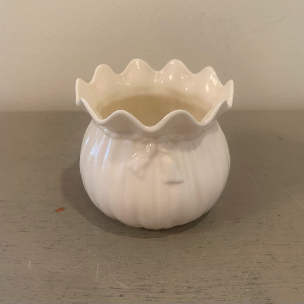 VTG Belleek Sugar Bowl